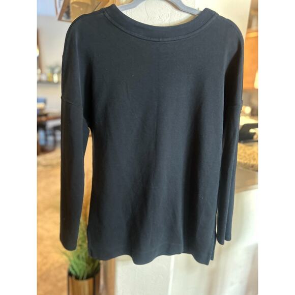 Nike Rally Metallic Fleece Crewneck Sweatshirt Longer Length Women’s Size Medium - Picture 6 of 6